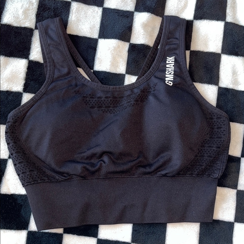 Gymshark Black Sports Bra